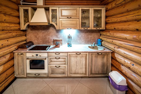 Rustic Cabinets Installation in Canyon Lake