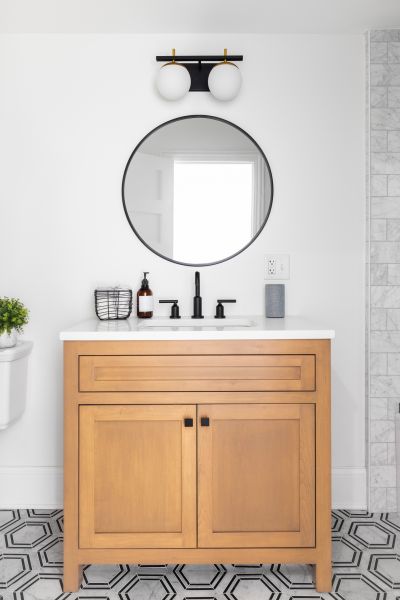 Custom Vanity Installation in Canyon Lake