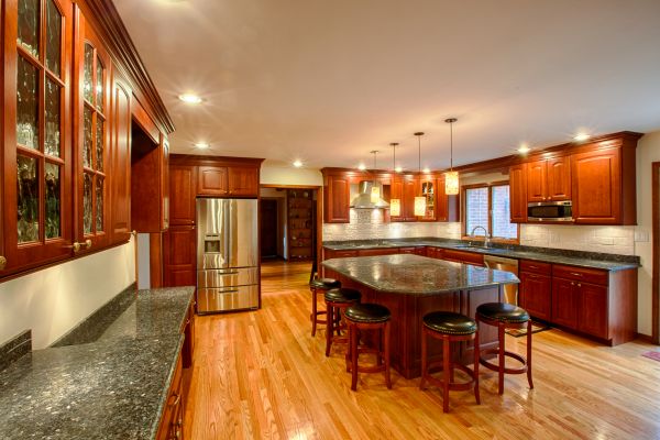 Cherry Kitchen Cabinet Repair in Canyon Lake